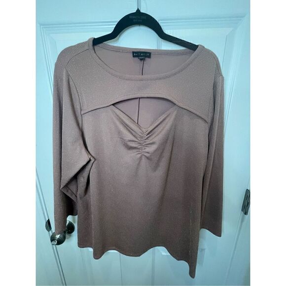 Lane  Bryant women’s bundle lot pink and red blouse size 18/20 - Picture 4 of 12